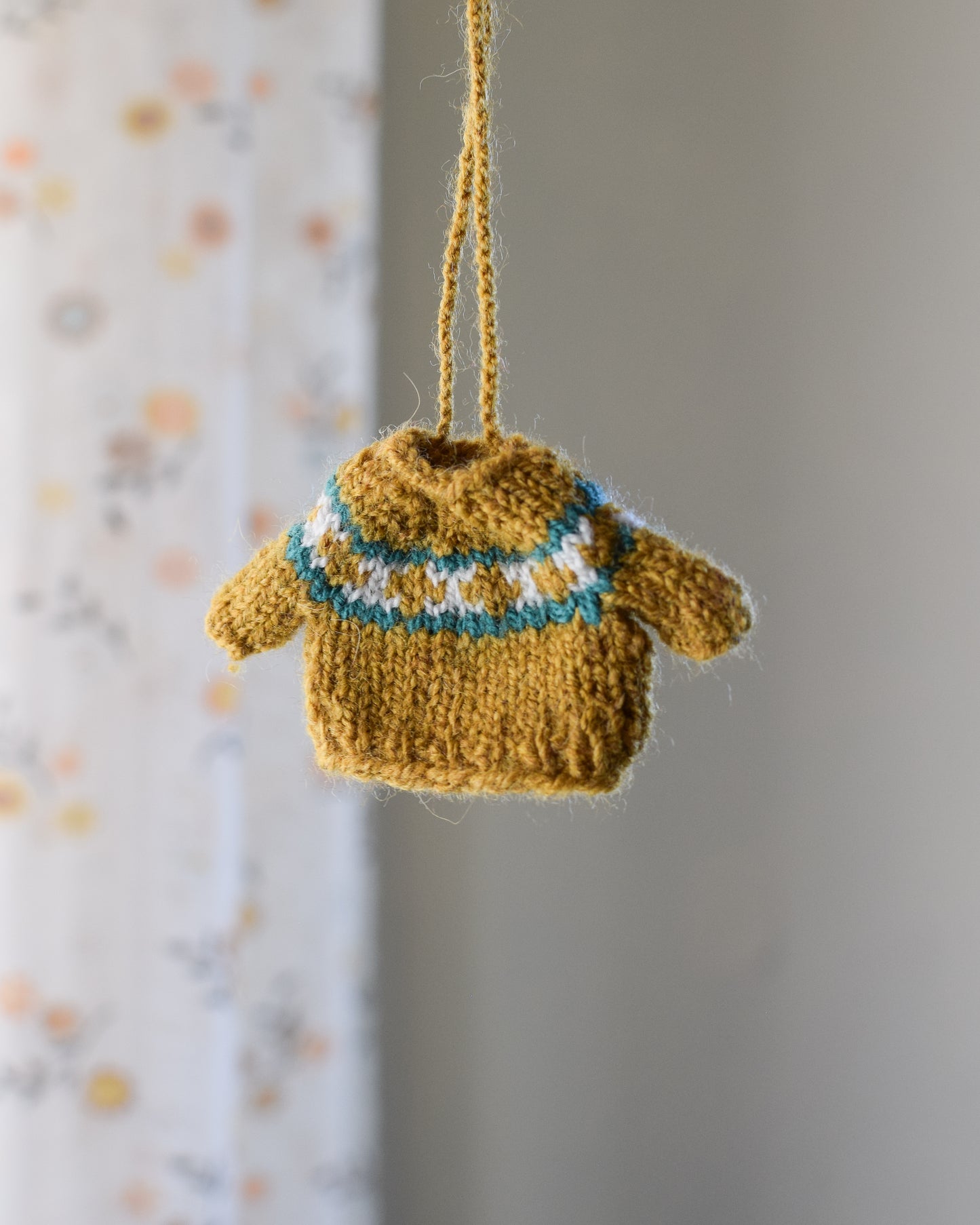 Knitted Sweater Ornament