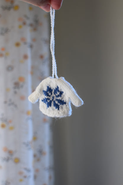 Knitted Sweater Ornament