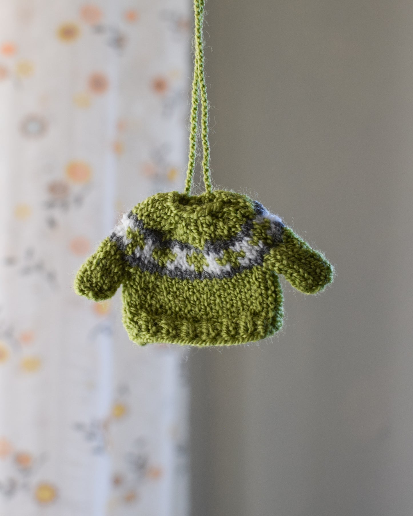 Knitted Sweater Ornament