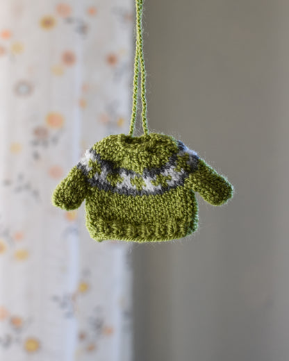 Knitted Sweater Ornament