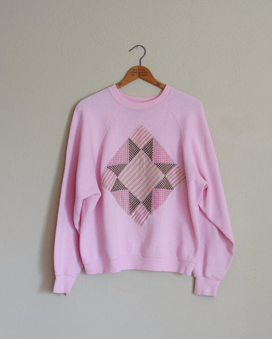 Quilt Block Crewneck