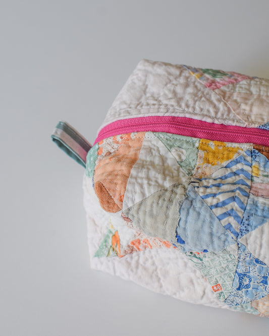 Quilted Travel Pouch