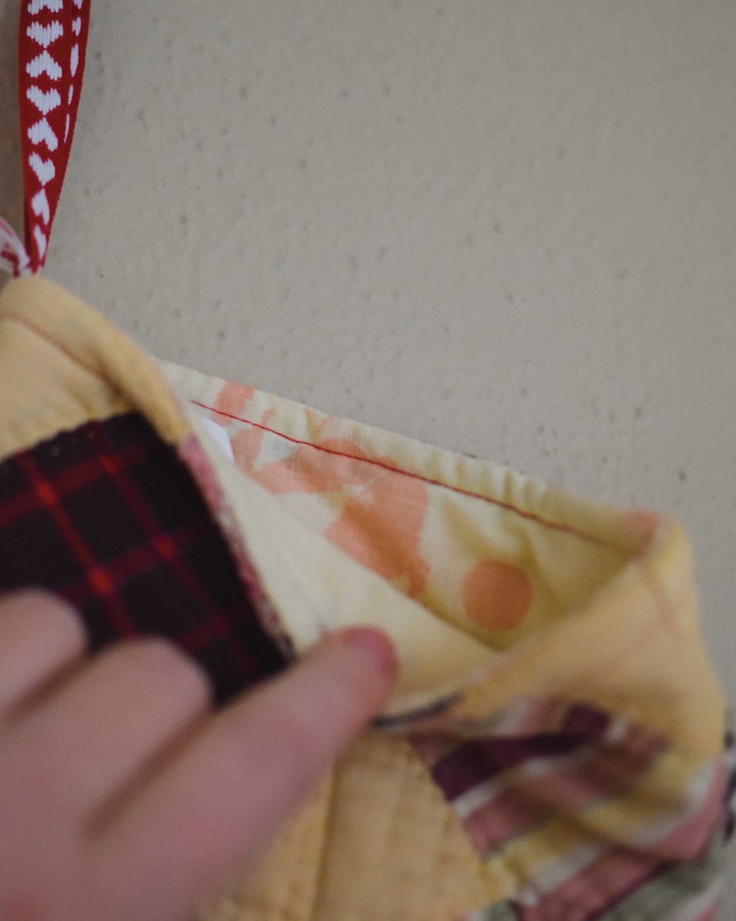 Lattice Quilt Stocking