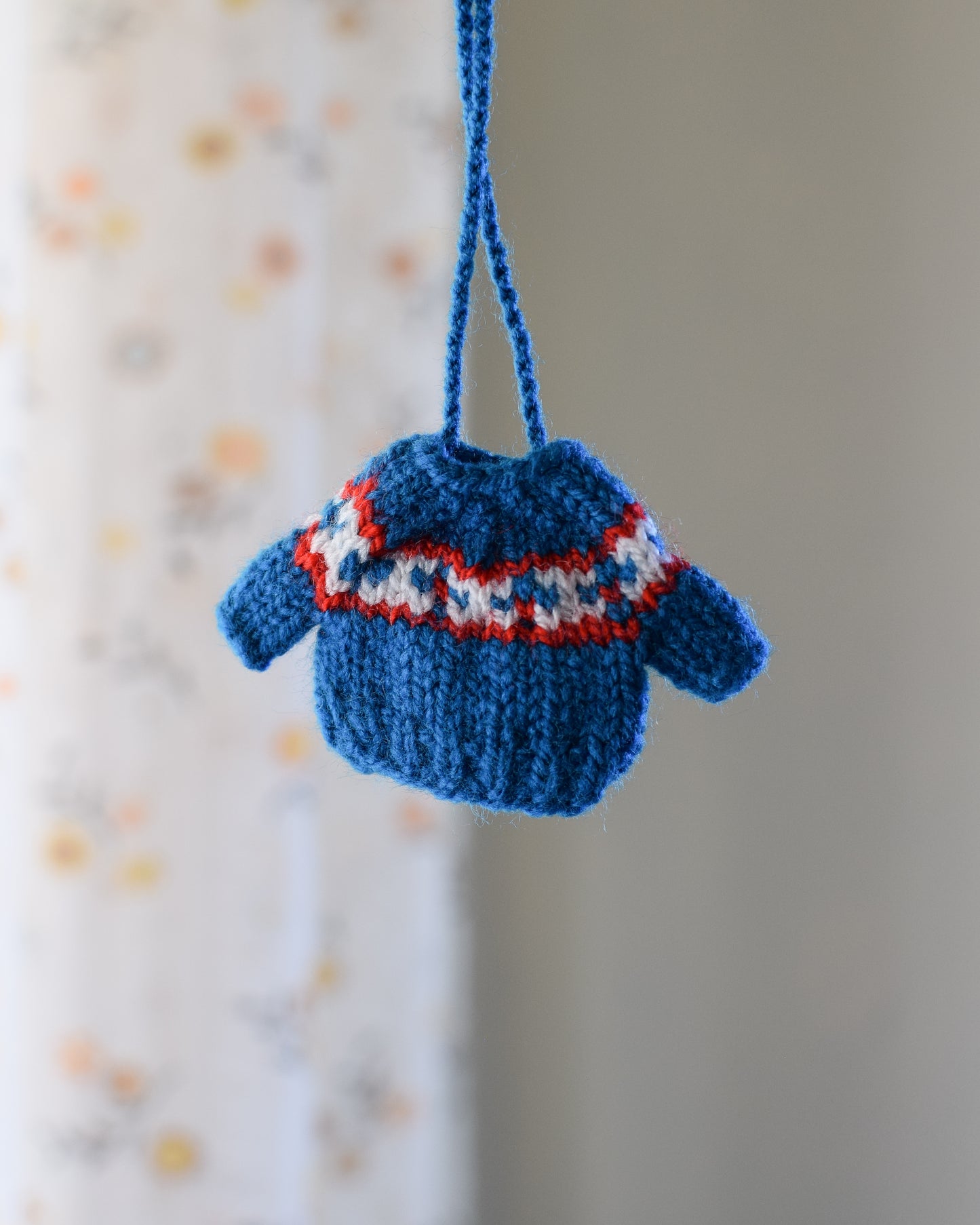 Knitted Sweater Ornament