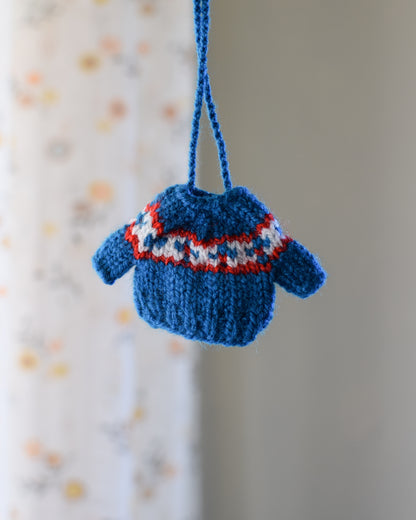 Knitted Sweater Ornament