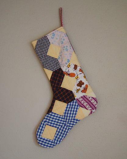 Lattice Quilt Stocking