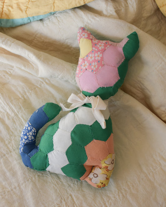 Stuffed Quilt Cat