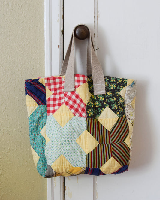 Vintage Quilt Tote