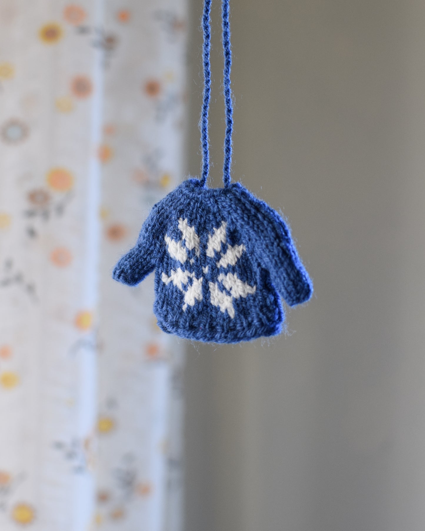 Knitted Sweater Ornament