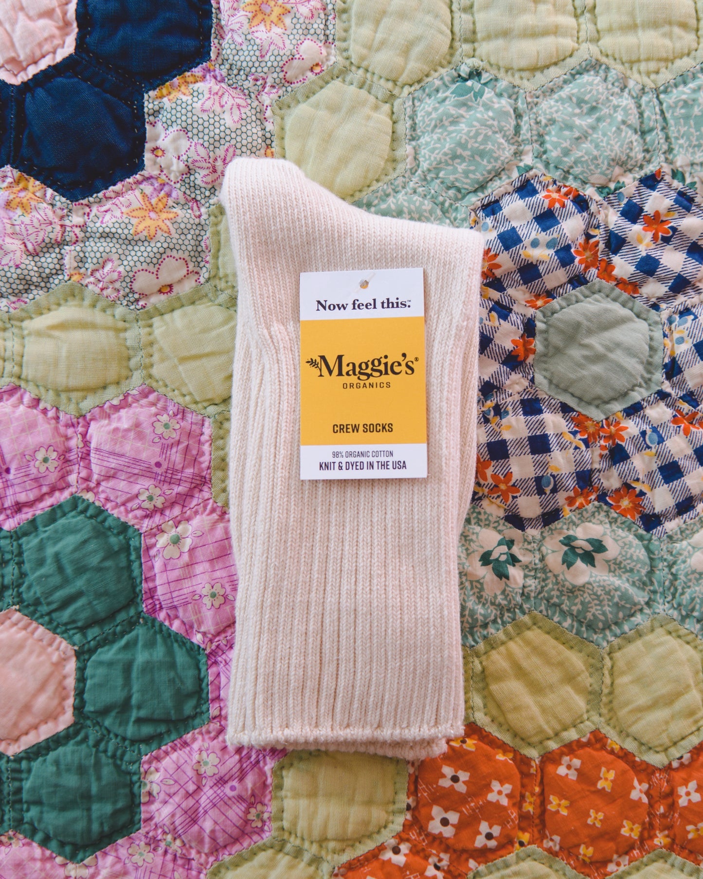 Maggie’s Organic Cotton Classic Crew Socks