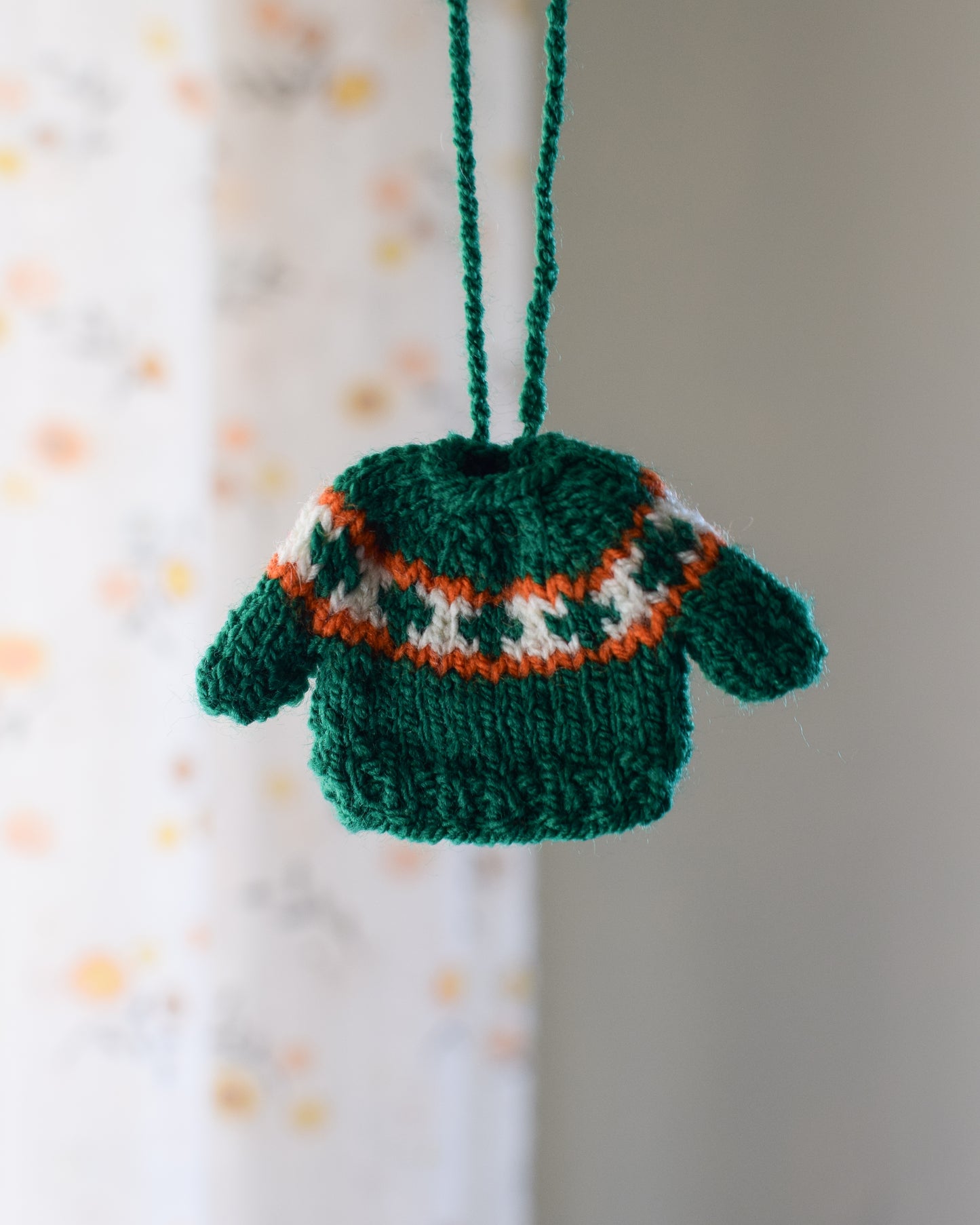 Knitted Sweater Ornament