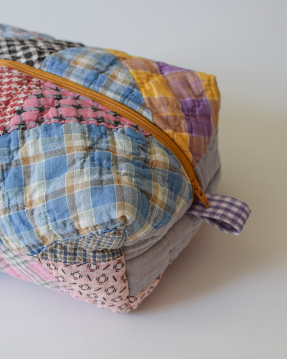Quilted Travel Pouch